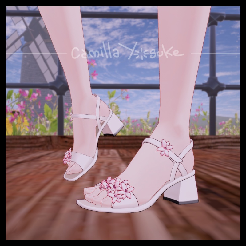 「MAYA」のための 「春のドレス衣装」 - "Spring Dress Outfit" for "MAYA" by camilla Yosuke