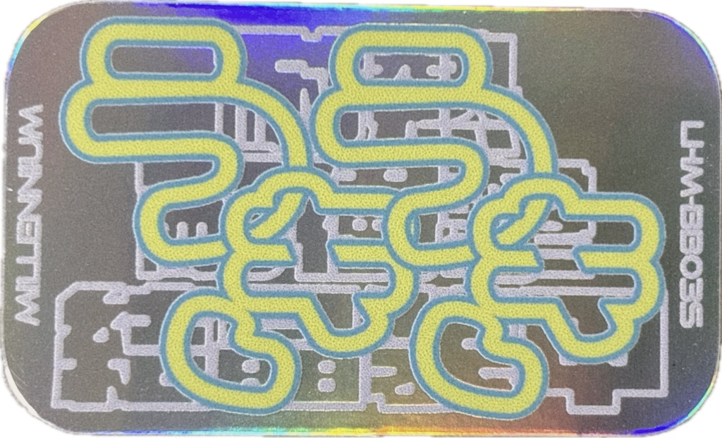 【展示】うきうきステッカー