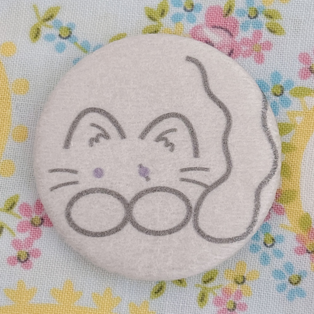 えいゆうねこバッジ