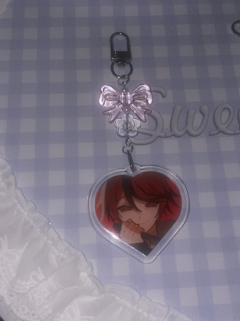 ハンドレッドライン フォトフレームキーホルダー（澄野）