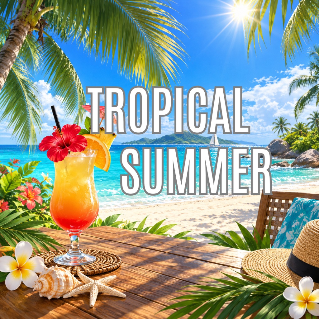 【5曲】TROPICAL SUMMER｜南国・夏のBGM素材集