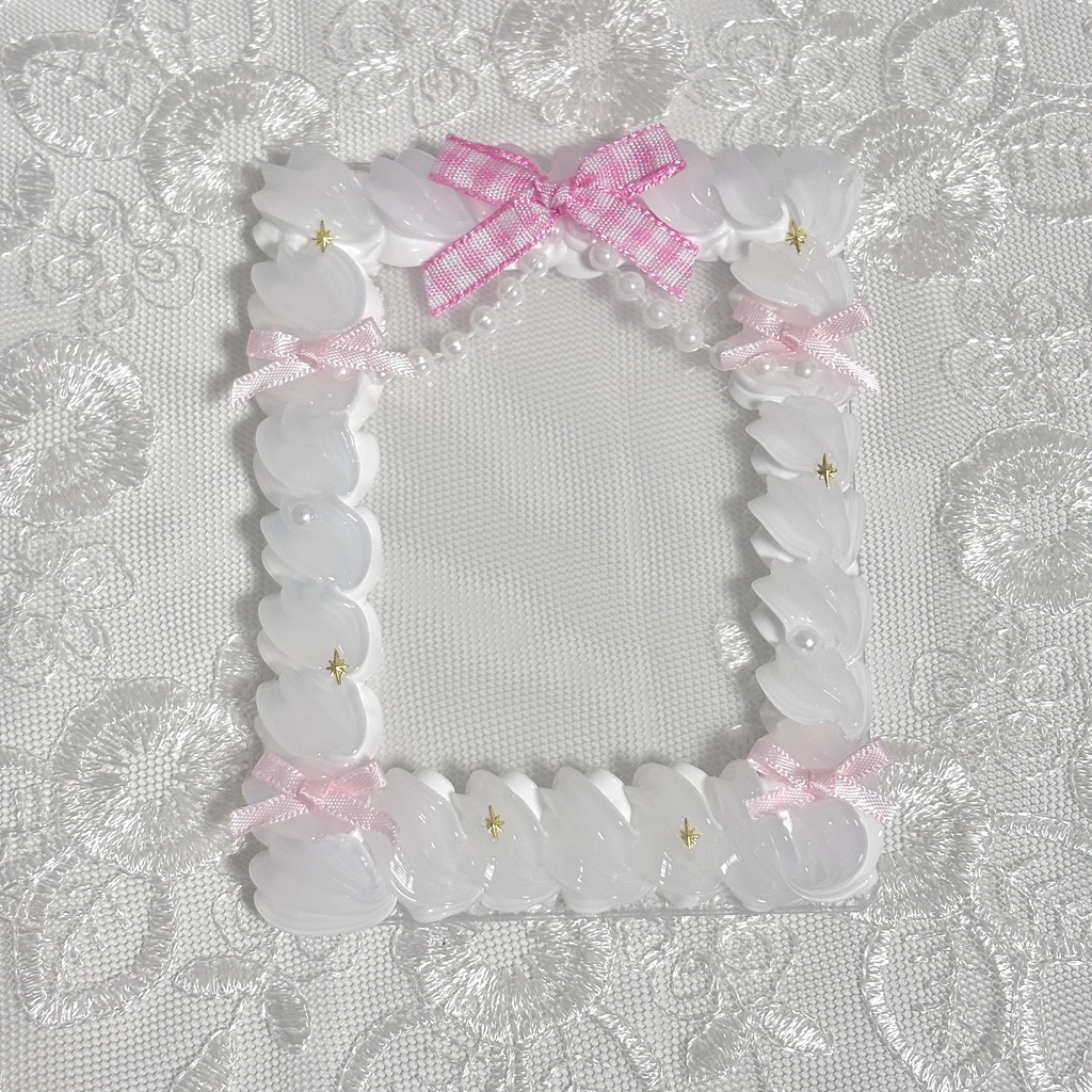 ホイップデコ トレカケースデコ 硬質ケースデコ b8 リボンシリーズ