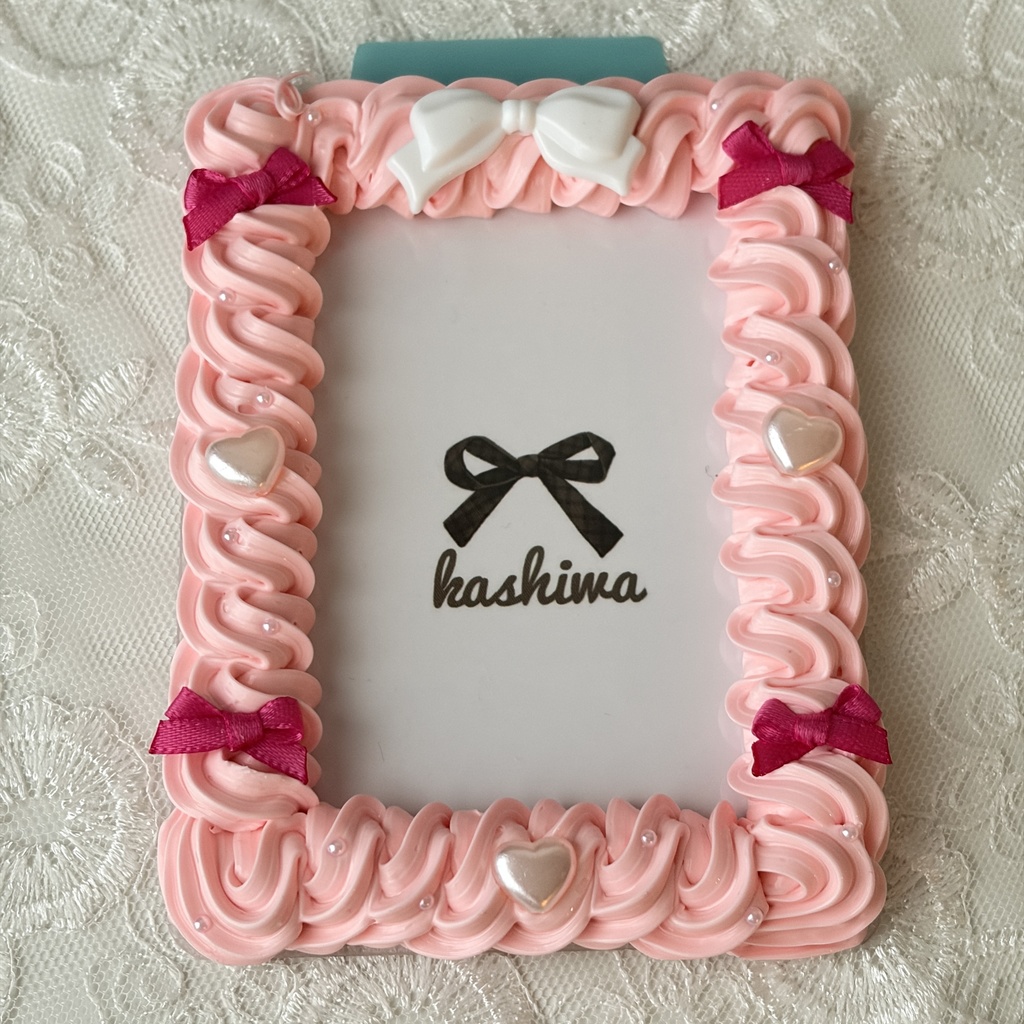 ホイップデコ 硬質ケースデコ トレカケースデコ b8 リボンシリーズ