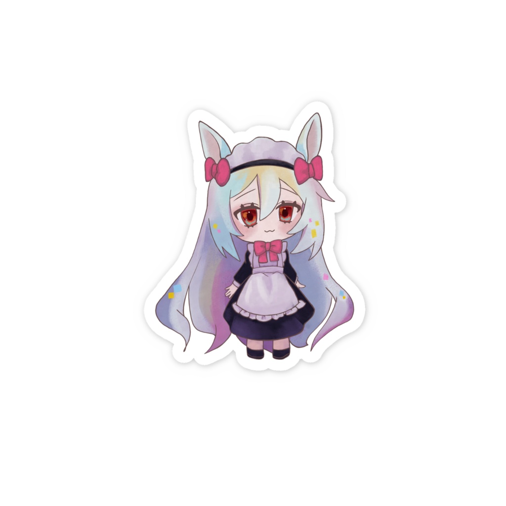 おしらさまステッカー