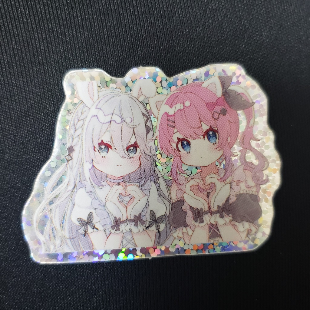 ミニミニグリッターステッカー