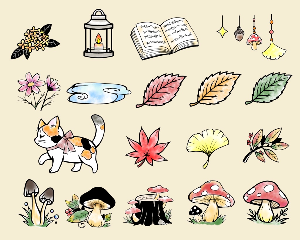 Autumn Cat Collection