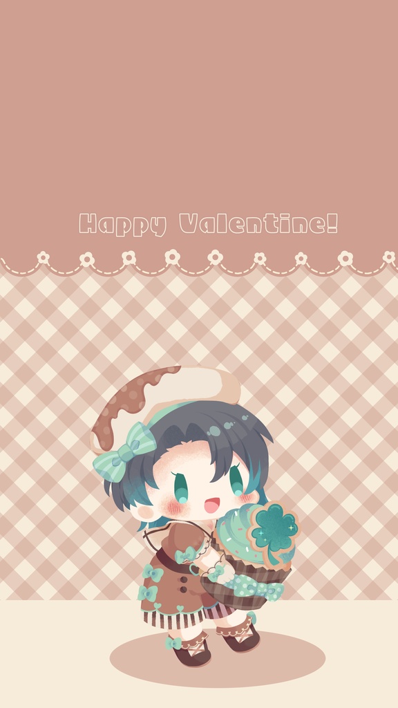 バレンタイン壁紙🍀
