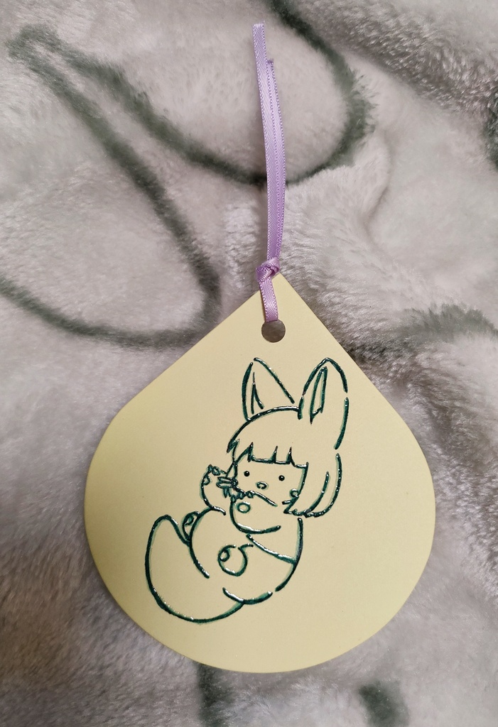 ナナチちゃん　ぷっくりつやつやしおり