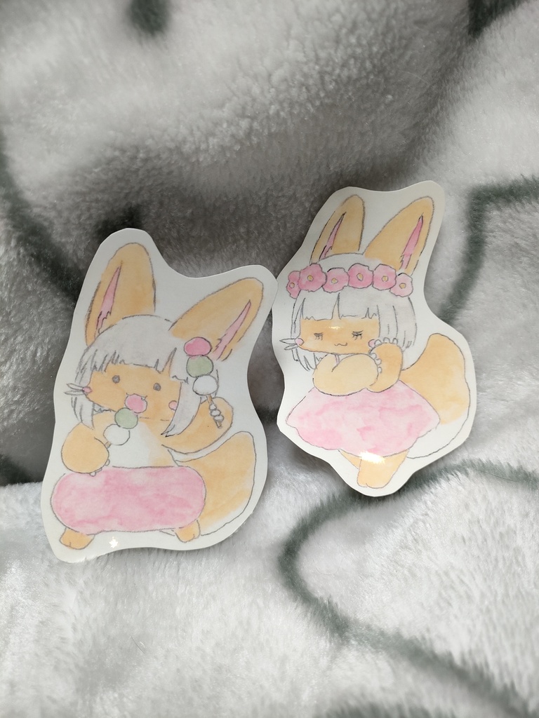 春ナナチちゃん　防水ステッカー