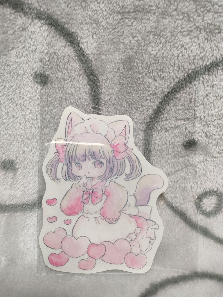 防水ステッカー　いち