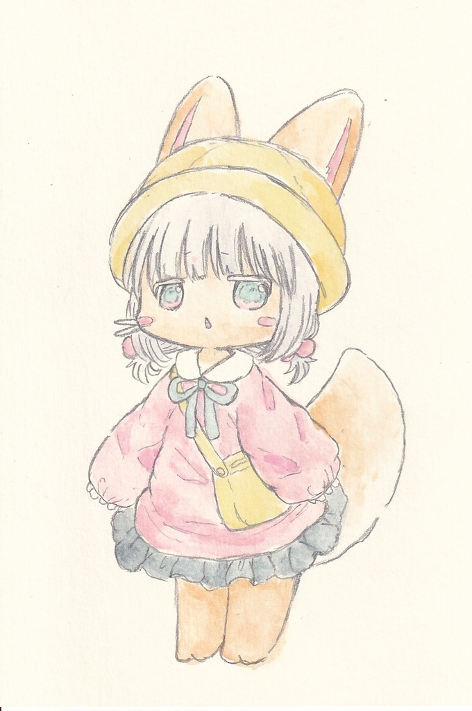 幼稚園ナナチちゃん　直筆イラスト