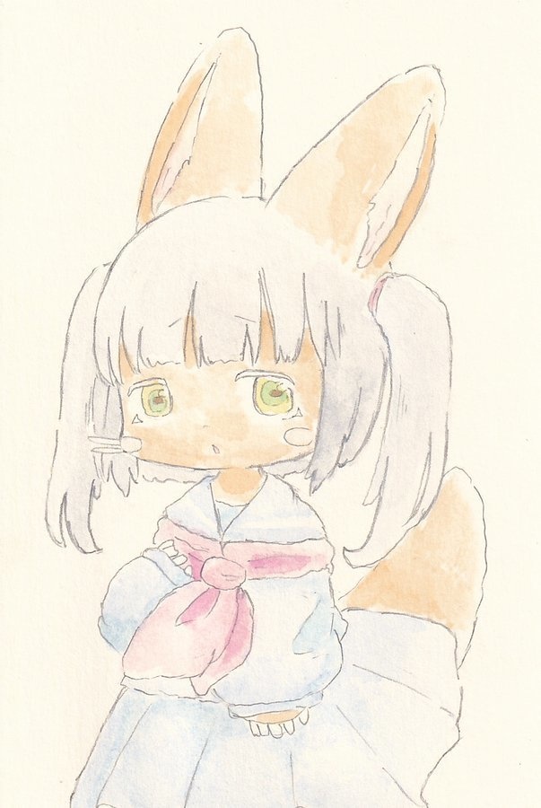 セーラー服ナナチちゃん　直筆イラスト