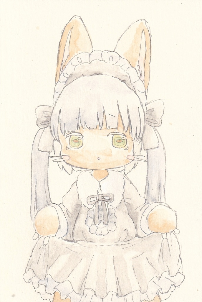 かわいいナナチちゃん　直筆イラスト