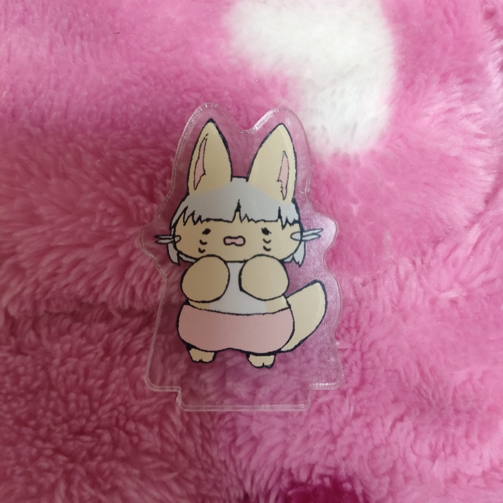 んなちゃんしくしくアクリルスタンド。