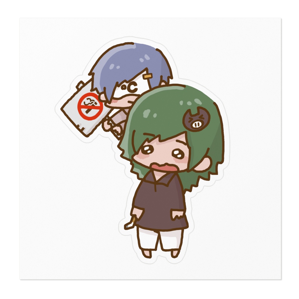 禁煙ステッカー