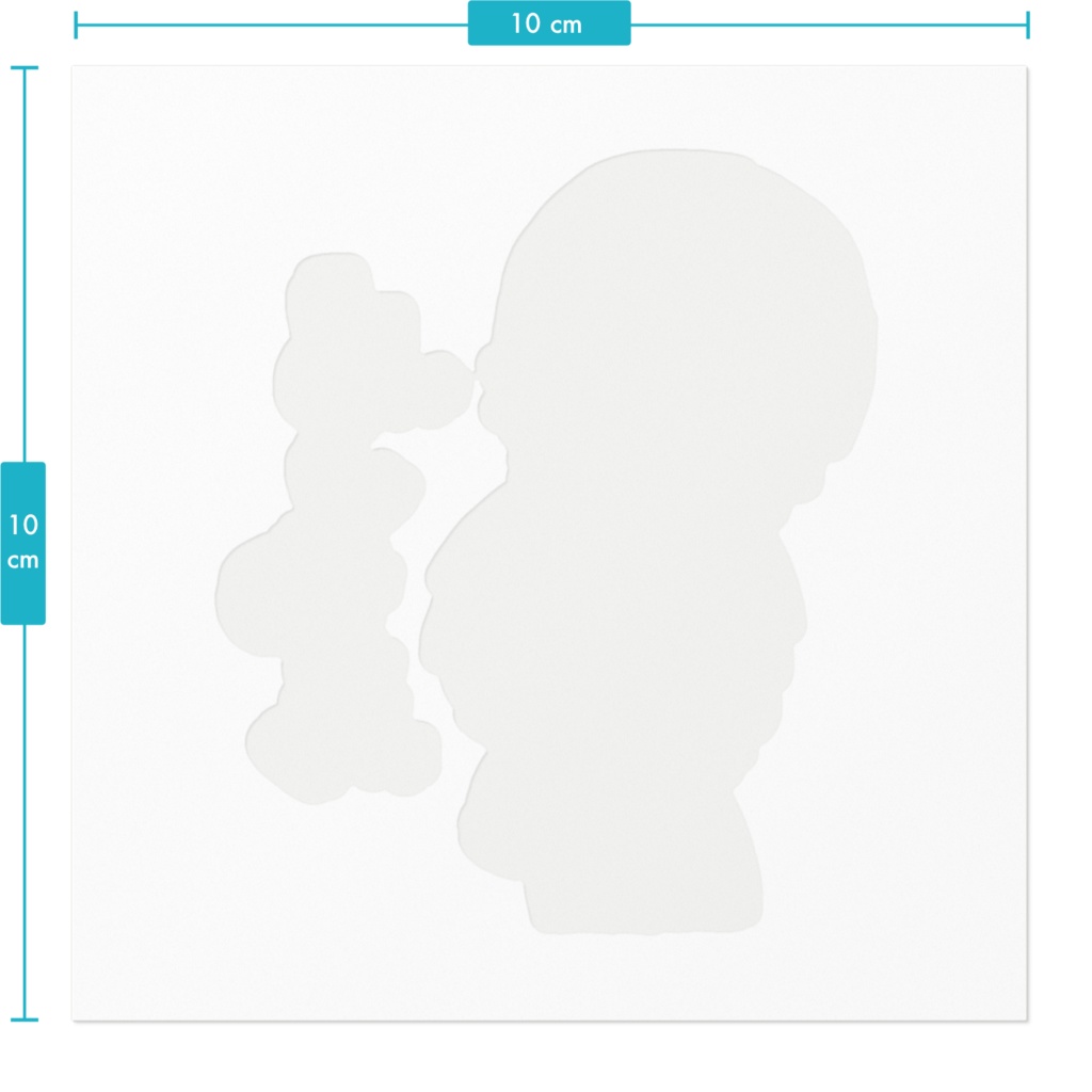 どしみぎステッカー