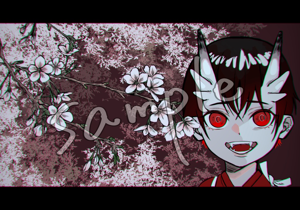 オリジナルイラスト フォトカード