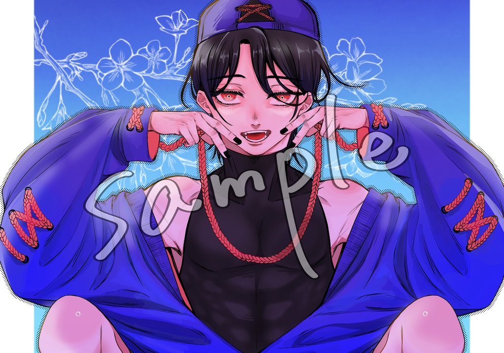 オリジナルイラスト フォトカード