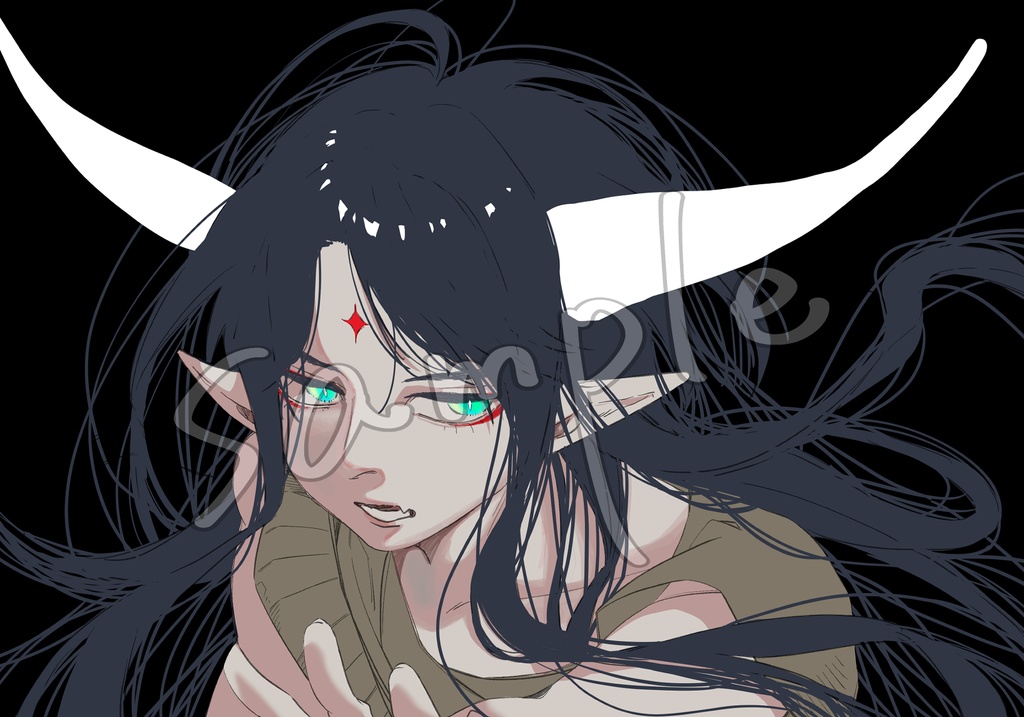 オリジナルイラスト フォトカード