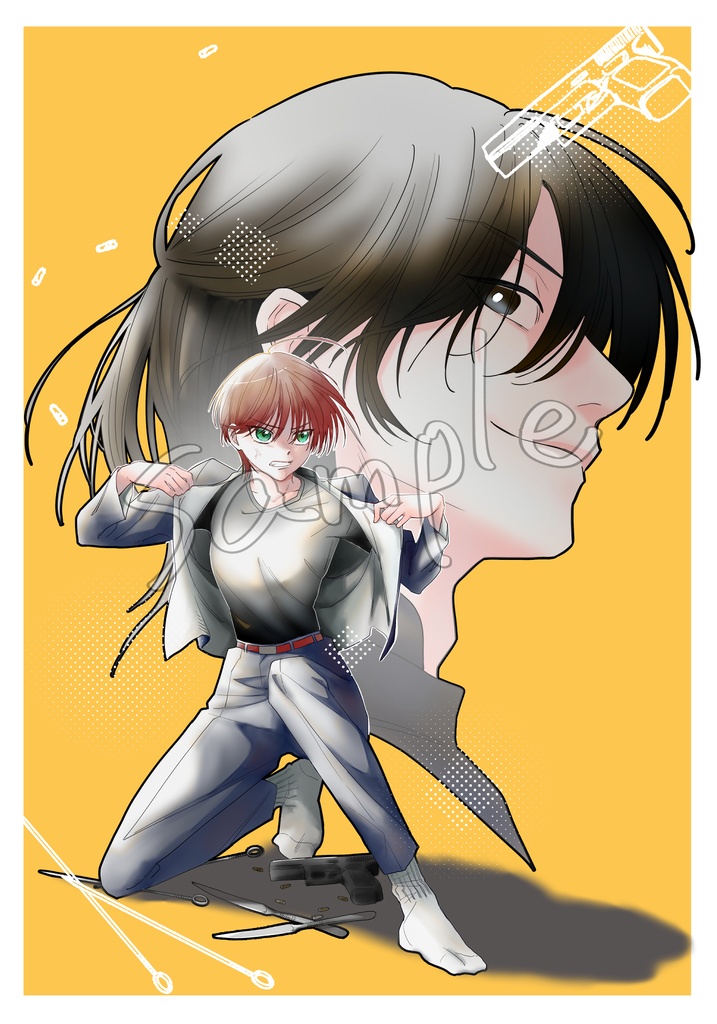 オリジナルイラスト フォトカード