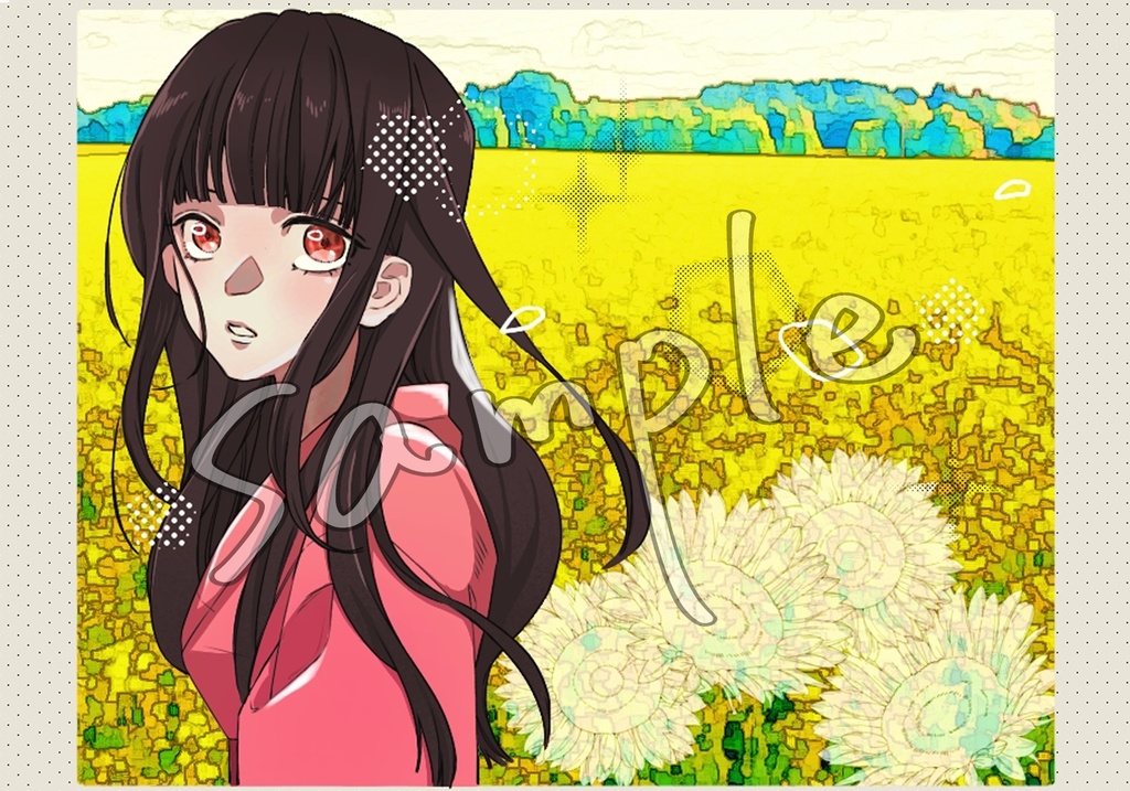 オリジナルイラスト フォトカード