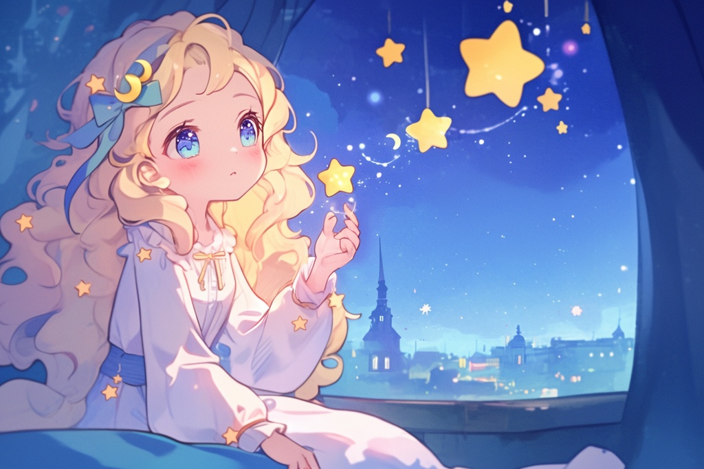 【フリーBGM】星月夜の願い事🌙