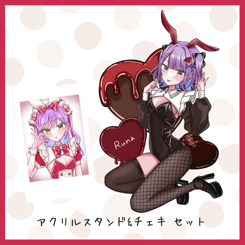 紫宮るな アクスタ チェキ ぶいすぽ VGGC9 - メルカリ