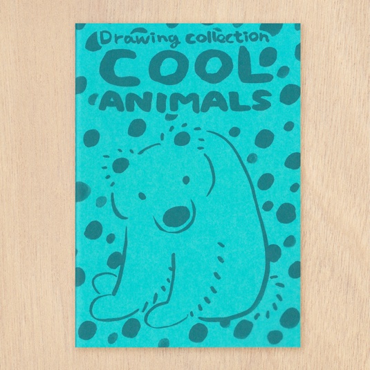 ZINE『COOL ANIMALS drawing collection』