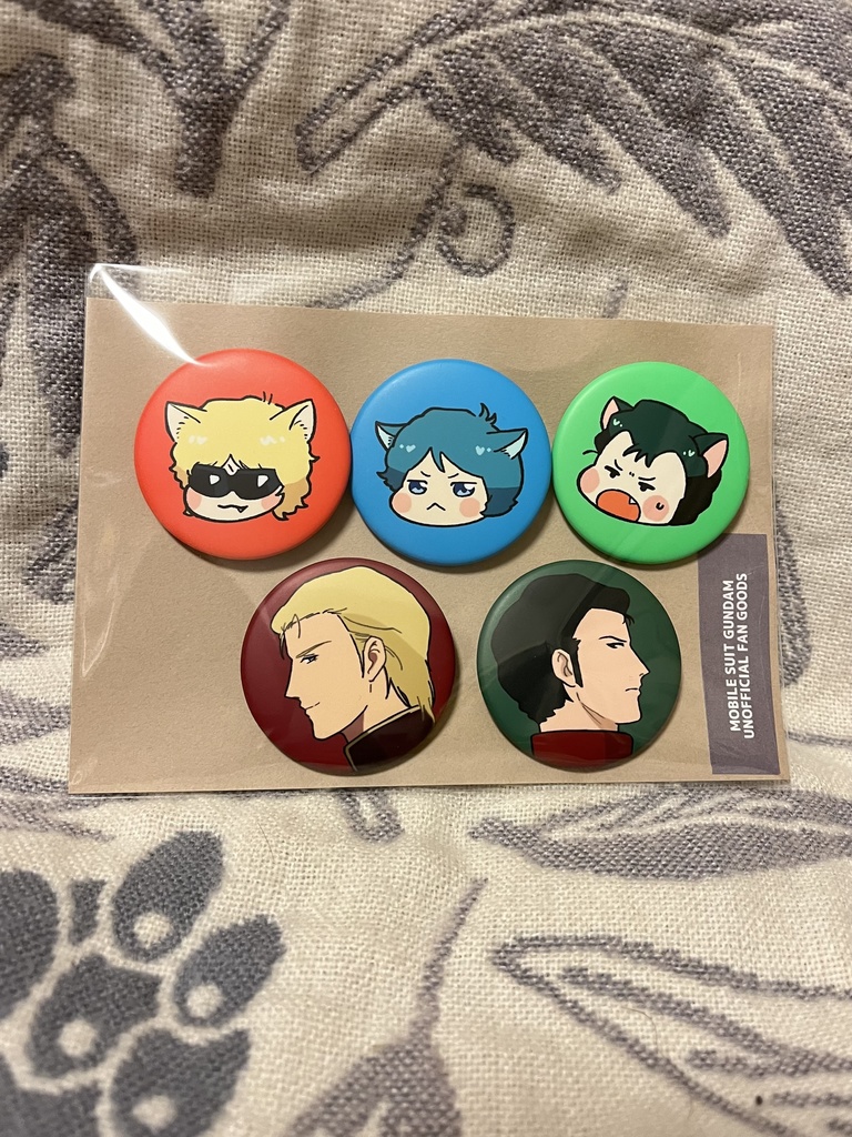 缶バッジ5個セット