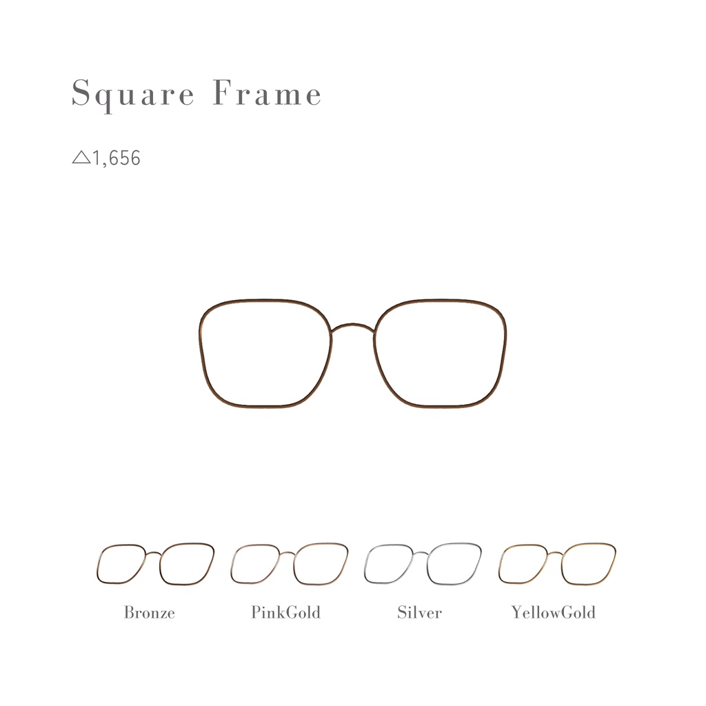 【FREE / 無料】Simple Glasses
