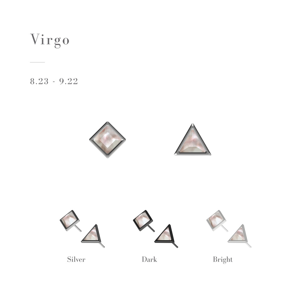 【10/16まで無料】Zodiac Gem Earrings