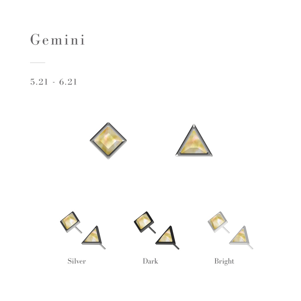 【10/16まで無料】Zodiac Gem Earrings