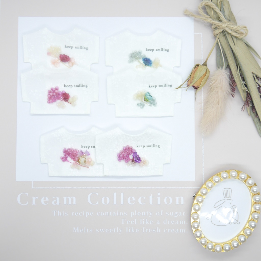 Dried flower T-shirt