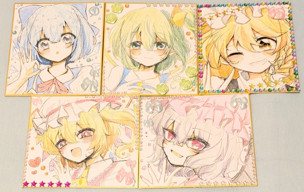 東方projectミニ色紙