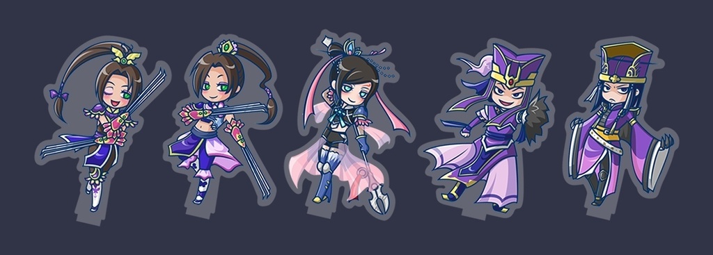 無双アクスタ(5種)