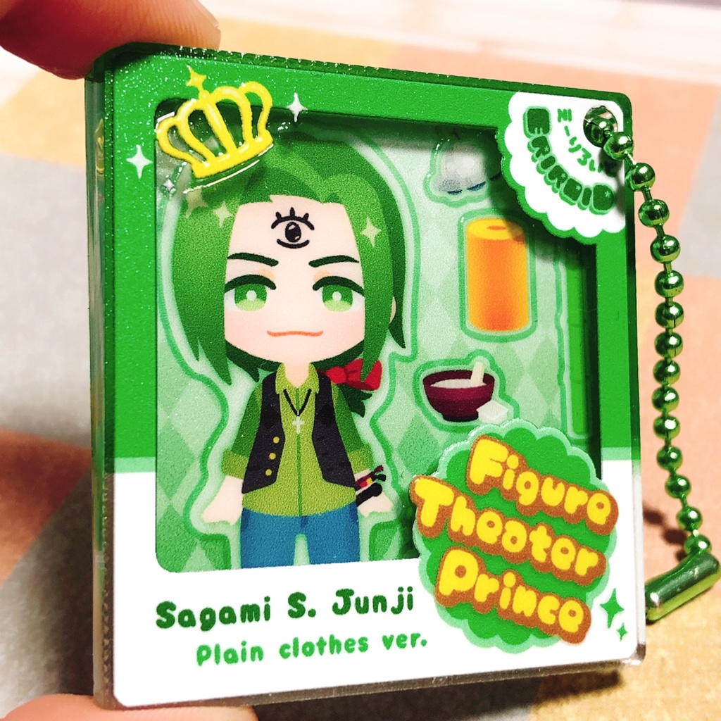 【残部少】フィギュアパケ風アクキー(全6種)