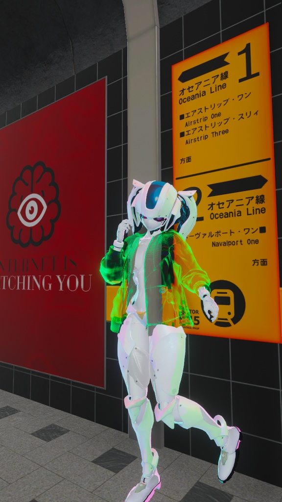 【面白シェーダー】光学迷彩シェーダーセット【MomiziShader】