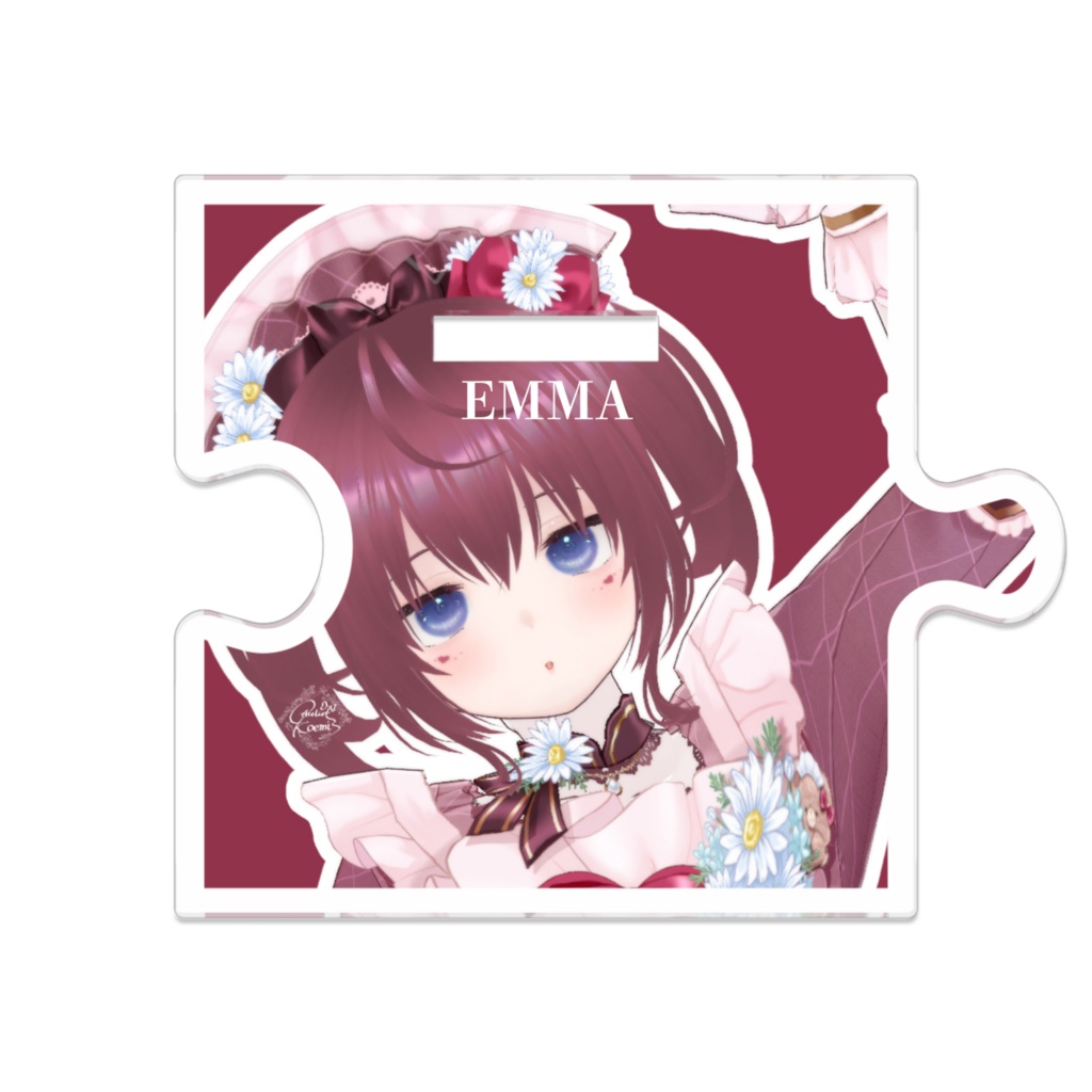 エマとKのアクスタ(腕ハート)