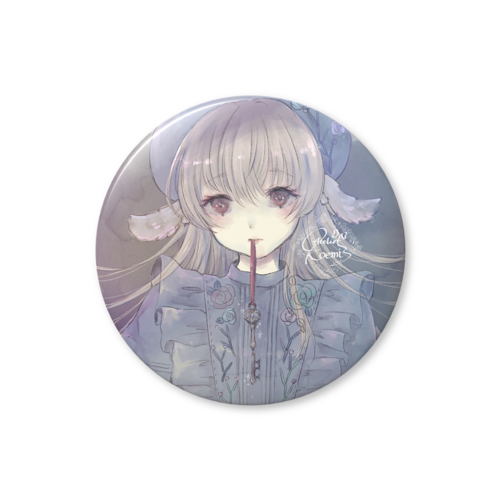 霞の森のアリス缶バッジ　56㎜