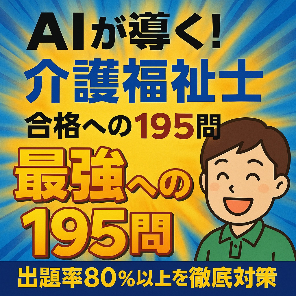 AI鬼予測問題集 - 第38回介護福祉士国家試験2026年』