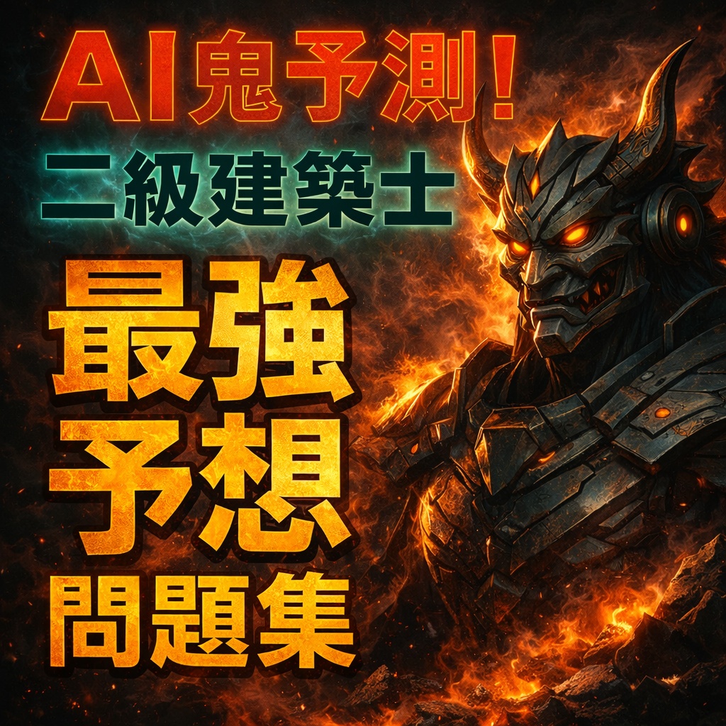 AI鬼予測｜二級建築士2026年 問題集