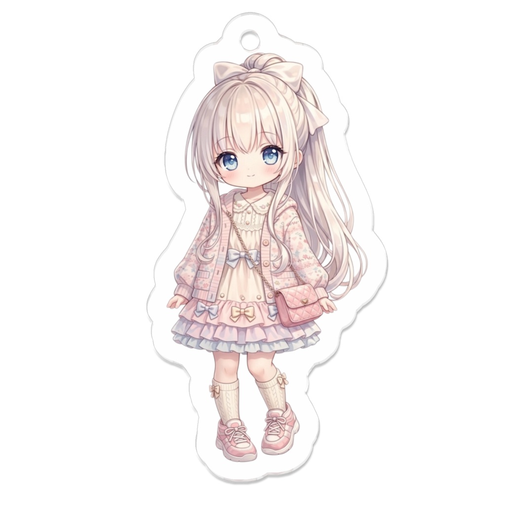 ふわふわおでかけ四季ちゃんアクキー