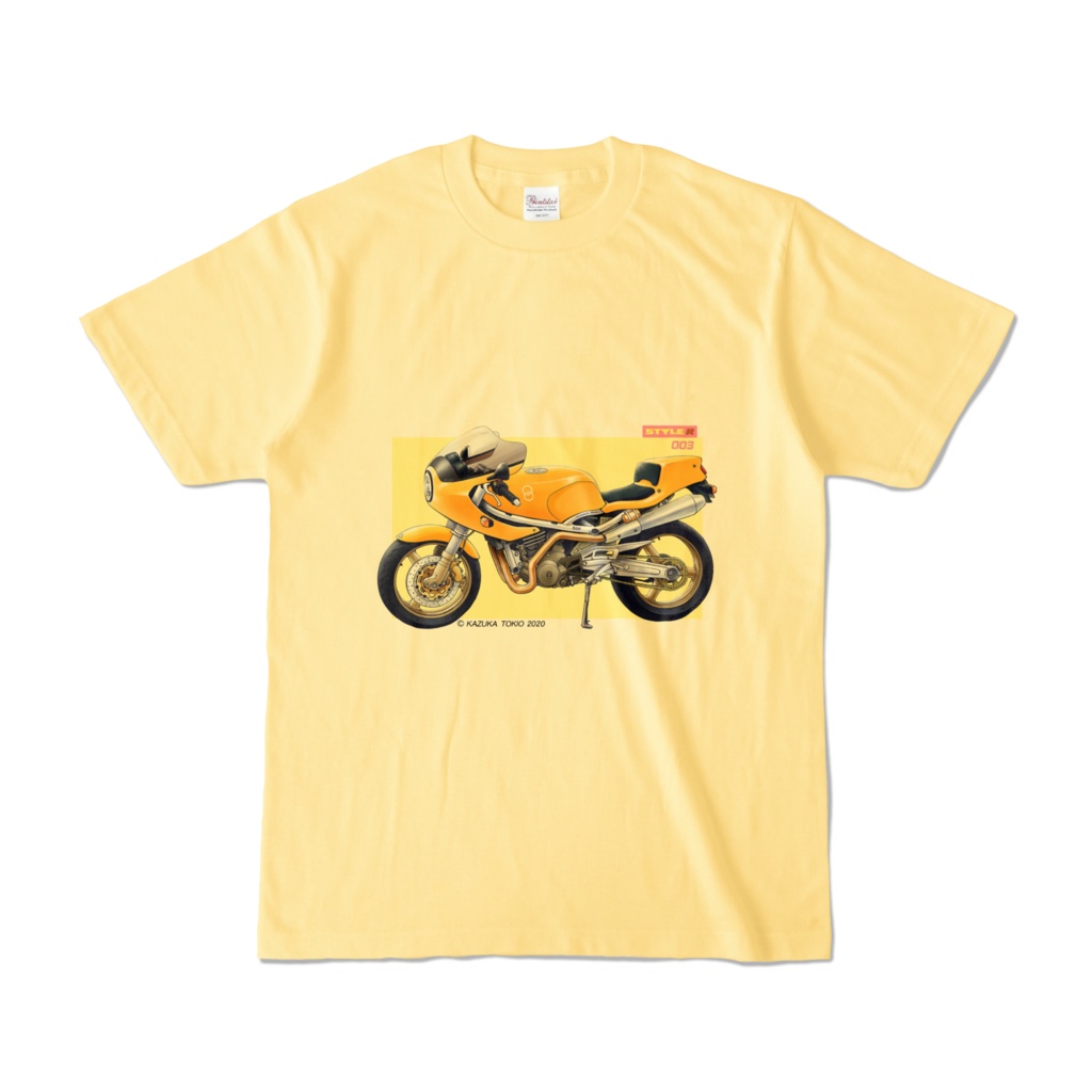 神塚 ときおバイクイラストコレクション003 サトゥルノ Tシャツ