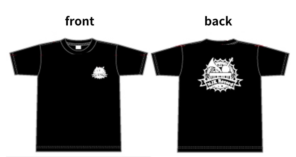 【グッズ】NJK Record　ロゴTシャツ（サイズＬ）
