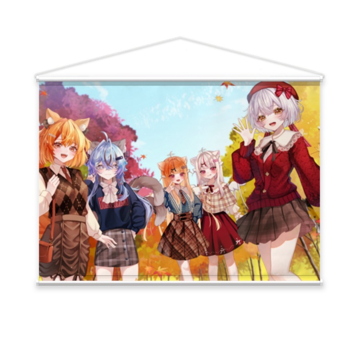 半年記念A2タペストリー