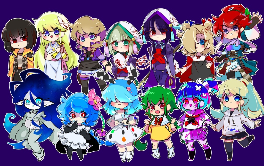 とまとぴアクリルキーホルダー