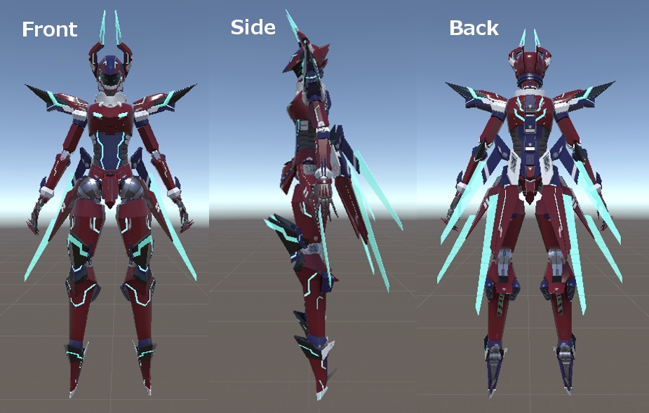 【オリジナル3Dモデル】Raynos レイノス