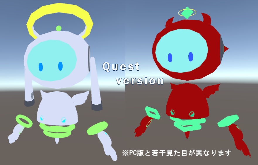 【オリジナル3Dモデル】MAL&MOL マル&モル