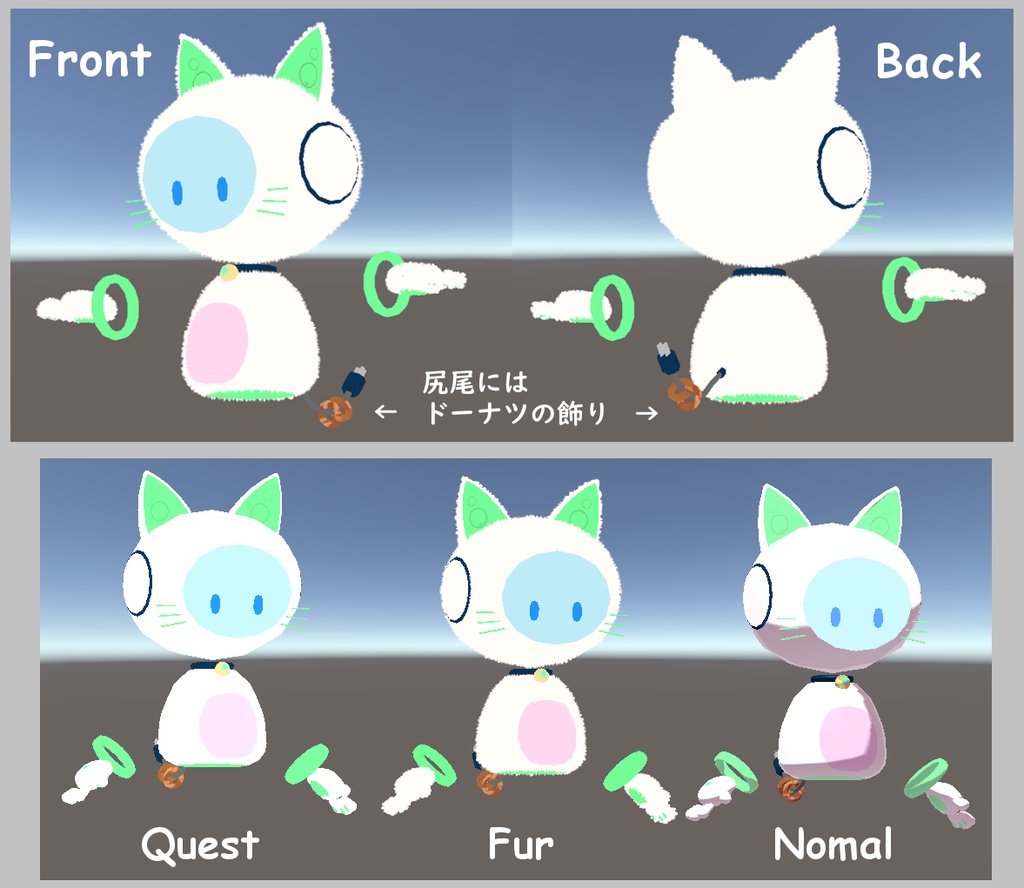 【オリジナル3Dモデル】MIL ミル