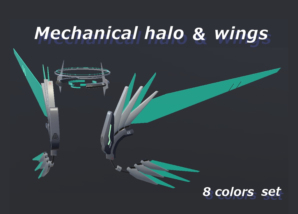 光輪型ヘッドギア&ウィング